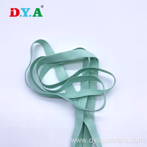 wholesale 1/4" flat knitted elastic band for clothing